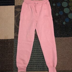 Pink joggers